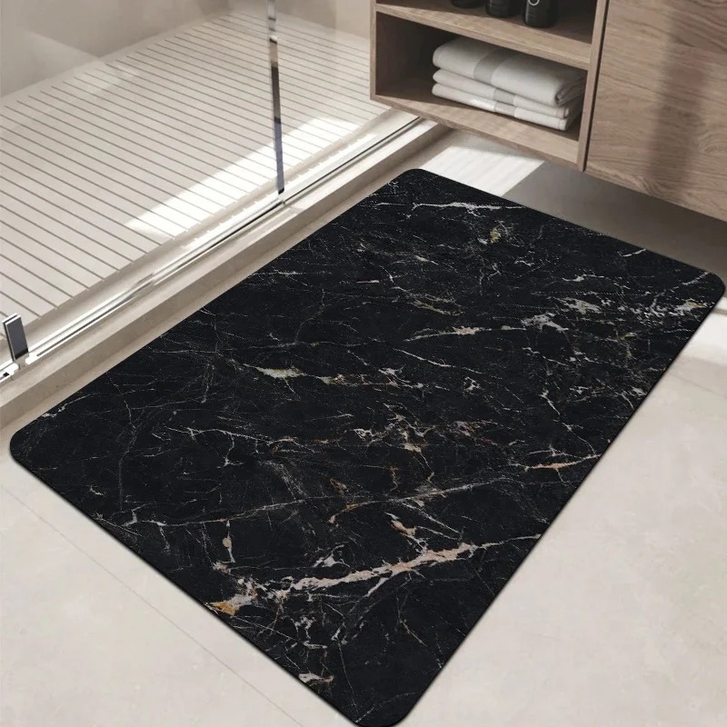 Keset Lantai Kamar Mandi Anti  - Puzzle Blank White ulasan dan harga