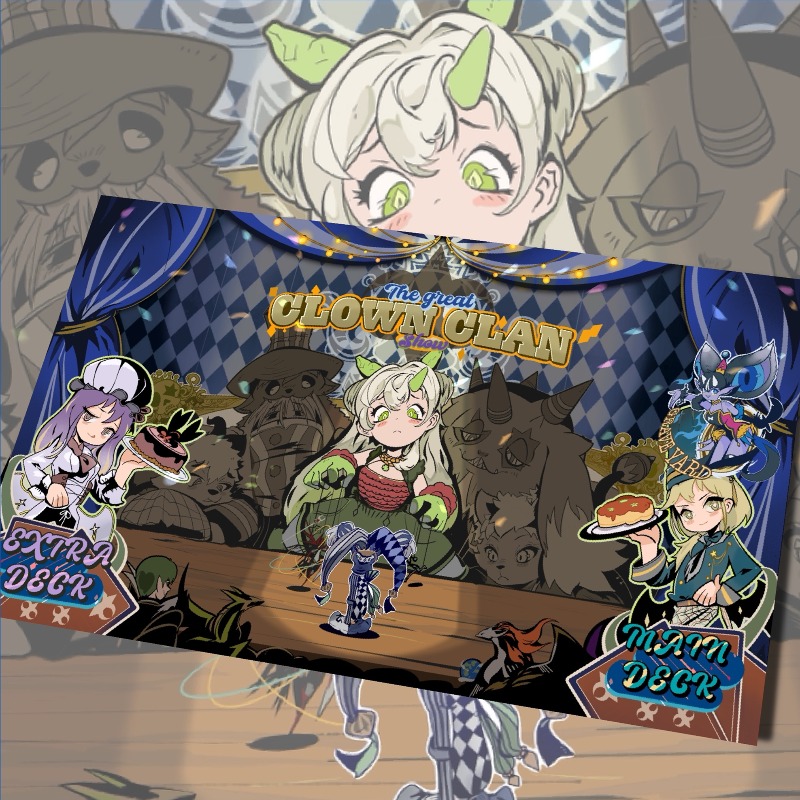 Yu-Gi-Oh! Clown Clan New Face  - Door Mat Blank ulasan dan harga