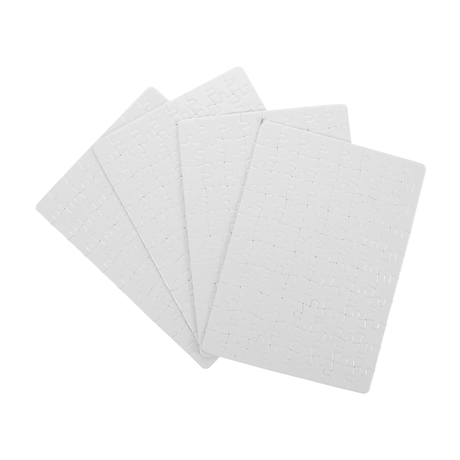 4 Lembar Papan Puzzle Putih, P - Puzzle Blank White ulasan dan harga